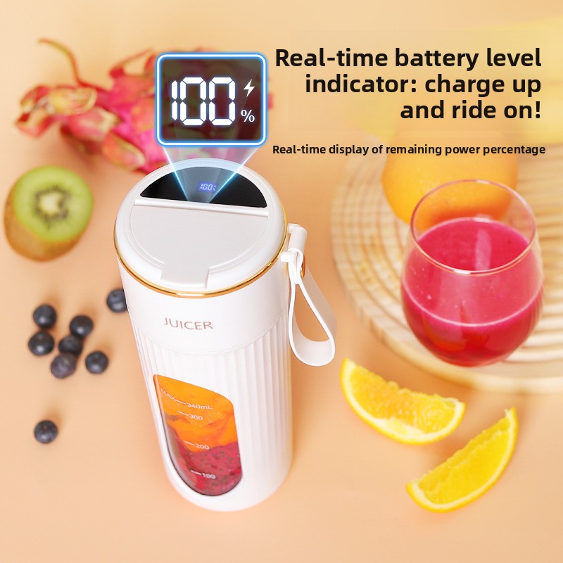 Portable Rechargeable Multifunctional Juicer Blender